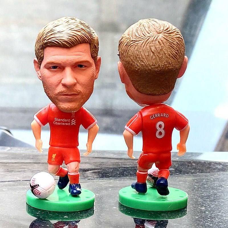 Фігурка футболіста - фігурка футболіста - Стівен Джерард (Steven Gerrard)  Подарунок футболісту - 6,5 см