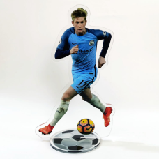 Акрилова фігурка футболіста - Кевін Де Брюйне (Kevin De Bruyne) Подарунок футболісту - 15 см