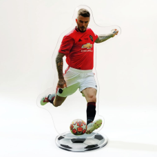 Акрилова фігурка футболіста - Девід Бекхем (David Beckham) Подарунок футболісту - 15 см