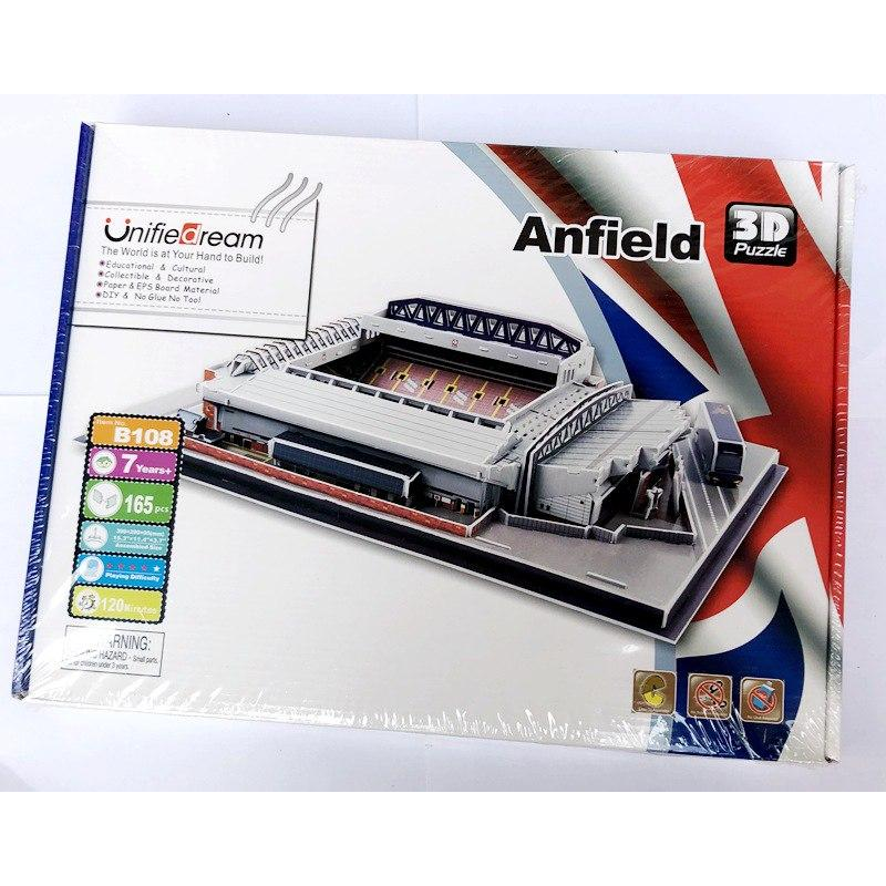 3Д пазл стадіон Енфілд (Ліверпуль) 3D Pazzle - Anfield (Liverpool)
